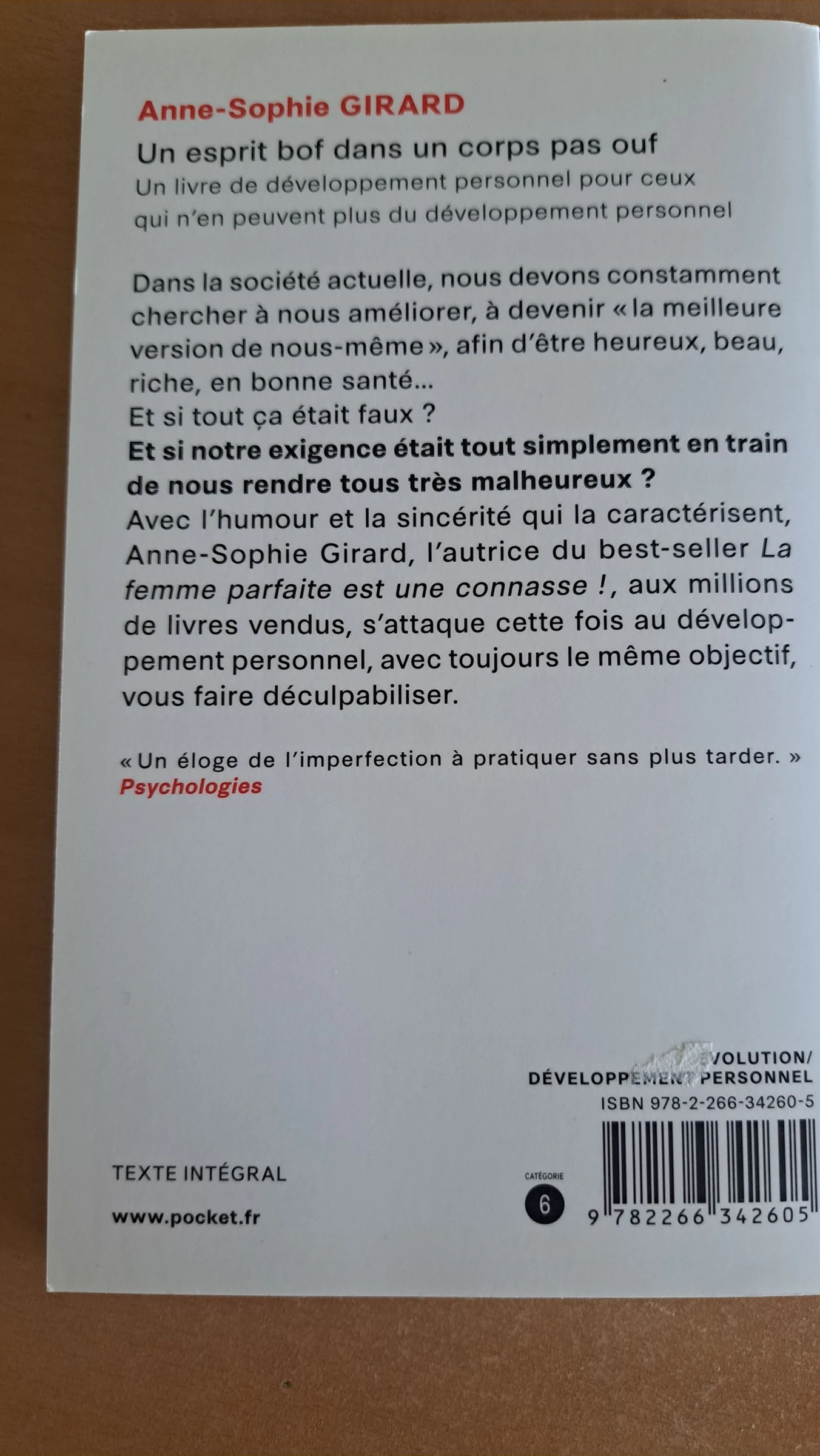 Un esprit bof dans un corps pas ouf – photo 2